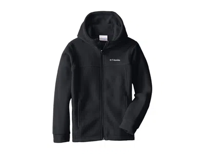 Columbia Steenstm Ii Fleece Hoodie (little Kids/big Kids) Boy's Coat Black : Xl (18-20 Big Kids), Fleece/poly