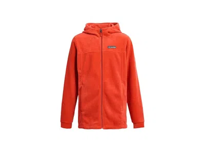 Columbia Steenstm Ii Fleece Hoodie (little Kids/big Kids) Boy's Coat Super Sonic : Md (10-12 Big Kids), Fleec In Orange