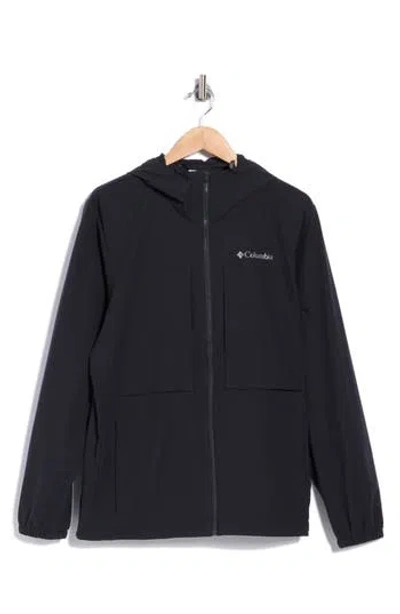 Columbia Street Heights Hooded Jacket In Black