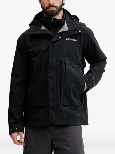 Columbia Street Heights Hooded Jacket In Black