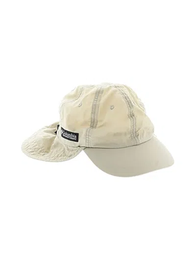 Pre-owned Columbia Kids' Sun Hat In Ivory