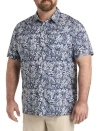 Columbia Super Slack Tide Camp Shirt In Coll Navy Tunado