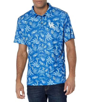 Columbia Super Terminal Tackle Polo In Uk Azul In Blue