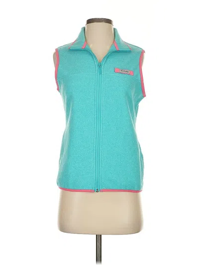 Pre-owned Columbia Sweater Vest In Blue