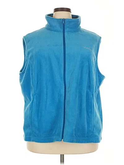 Pre-owned Columbia Sweater Vest In Blue