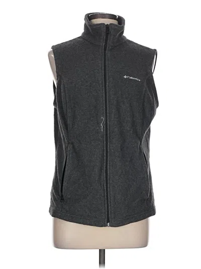 Pre-owned Columbia Sweater Vest In Gray