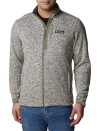 Columbia Sweater Weather Full-zip Fleece Jacket In Dark Stone Hthr