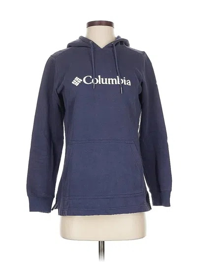 Pre-owned Columbia Sweatshirt In Blue