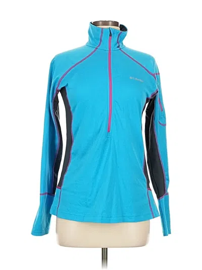 Pre-owned Columbia Sweatshirt In Blue