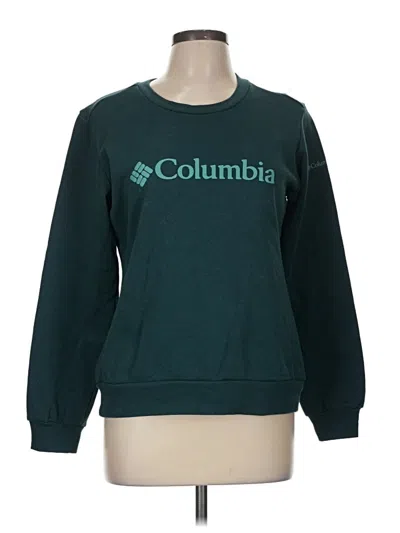 Pre-owned Columbia Sweatshirt In Blue