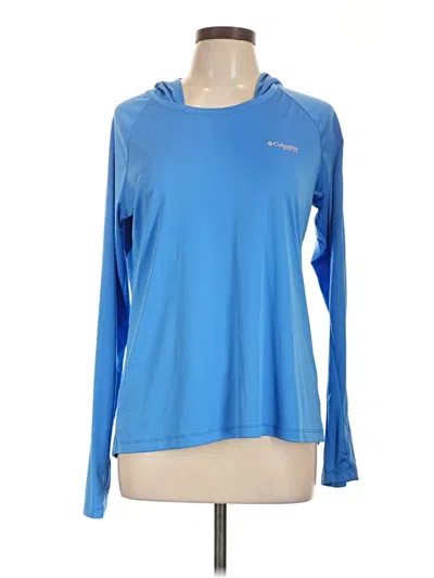 Pre-owned Columbia Sweatshirt In Blue