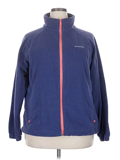 Pre-owned Columbia Sweatshirt In Blue