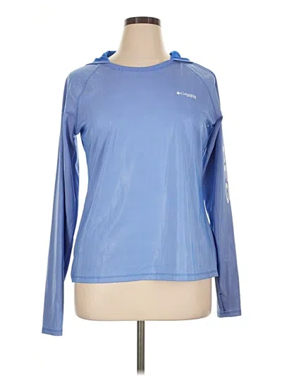 Pre-owned Columbia Sweatshirt In Blue