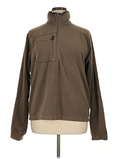 Pre-owned Columbia Sweatshirt In Brown