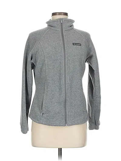 Pre-owned Columbia Sweatshirt In Gray