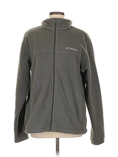 Pre-owned Columbia Sweatshirt In Gray