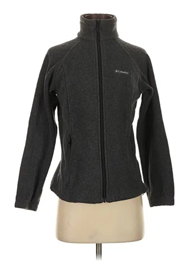 Pre-owned Columbia Sweatshirt In Gray