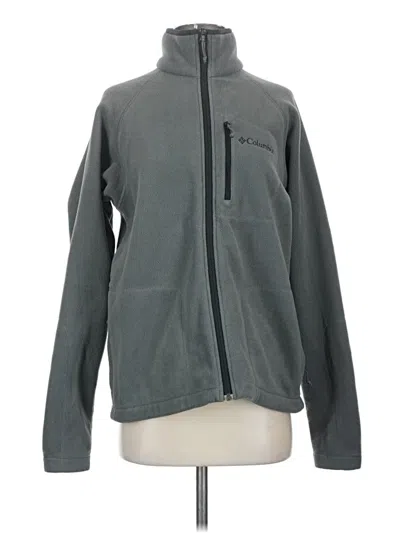 Pre-owned Columbia Sweatshirt In Gray