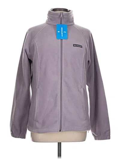 Pre-owned Columbia Sweatshirt In Gray