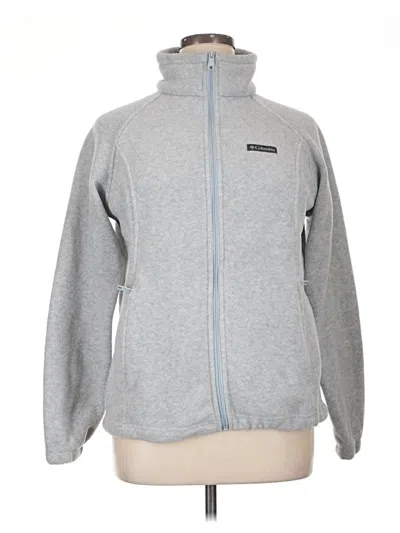 Pre-owned Columbia Sweatshirt In Gray