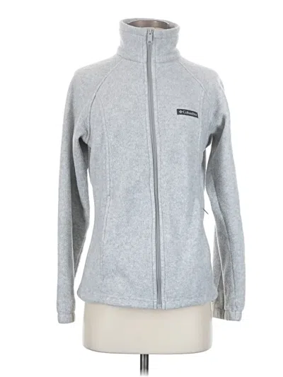 Pre-owned Columbia Sweatshirt In Gray