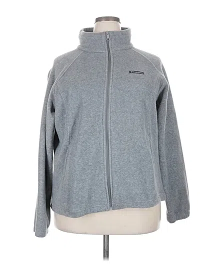 Pre-owned Columbia Sweatshirt In Gray