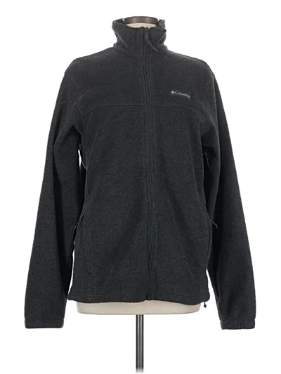 Pre-owned Columbia Sweatshirt In Gray