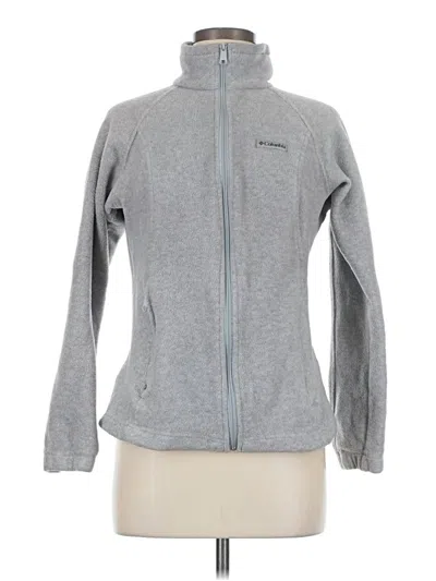 Pre-owned Columbia Sweatshirt In Gray