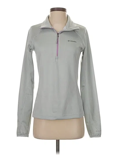 Pre-owned Columbia Sweatshirt In Gray
