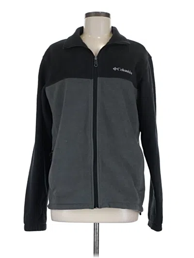 Pre-owned Columbia Sweatshirt In Gray