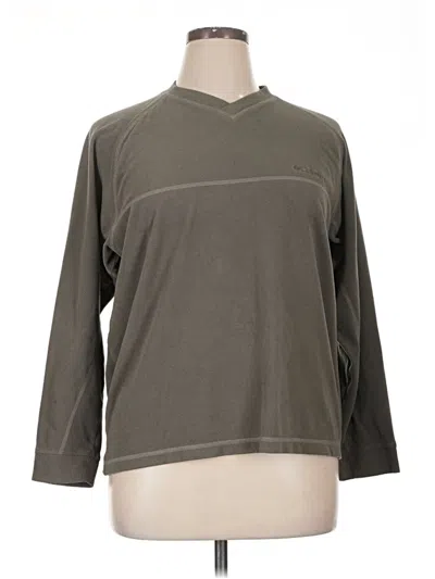 Pre-owned Columbia Sweatshirt In Gray