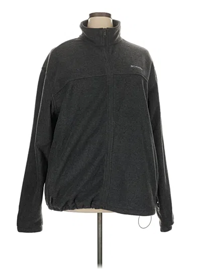 Pre-owned Columbia Sweatshirt In Gray