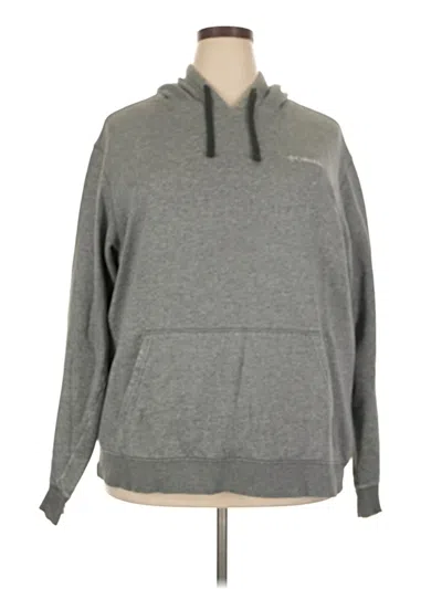 Pre-owned Columbia Sweatshirt In Gray