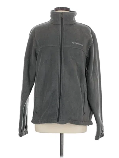 Pre-owned Columbia Sweatshirt In Gray