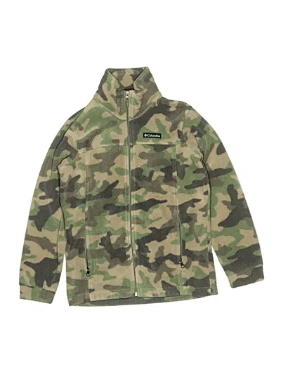 Pre-owned Columbia Kids' Sweatshirt In Green