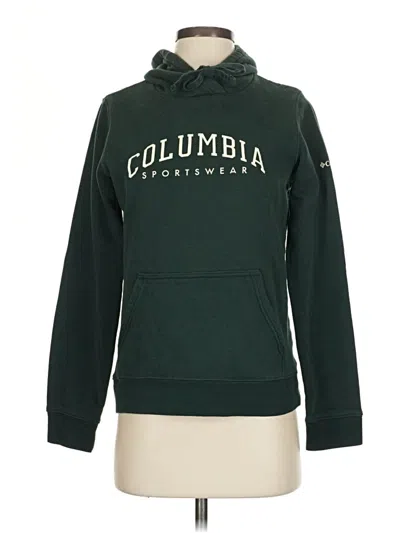Pre-owned Columbia Sweatshirt In Green