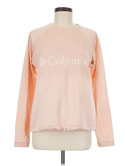 Pre-owned Columbia Sweatshirt In Pink