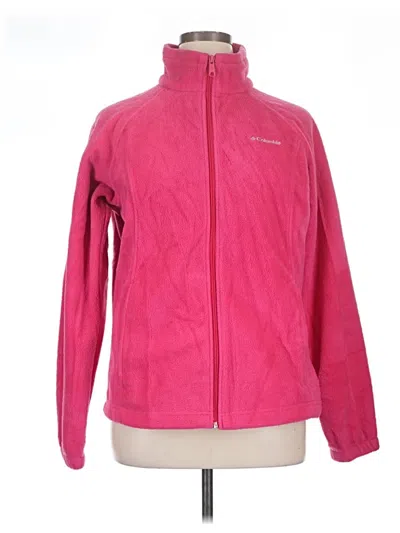 Pre-owned Columbia Sweatshirt In Pink