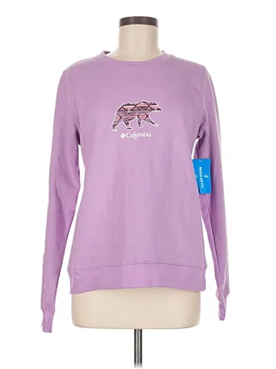 Columbia Sweatshirt In Purple