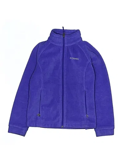 Pre-owned Columbia Kids' Sweatshirt In Purple