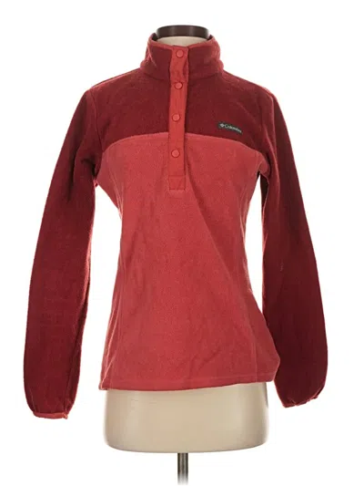 Pre-owned Columbia Sweatshirt In Red