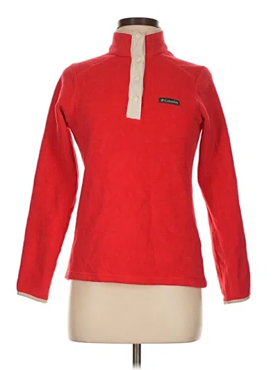 Pre-owned Columbia Sweatshirt In Red