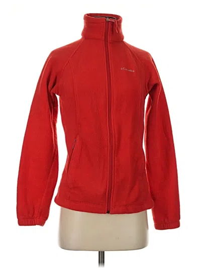 Pre-owned Columbia Sweatshirt In Red