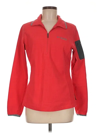 Pre-owned Columbia Sweatshirt In Red