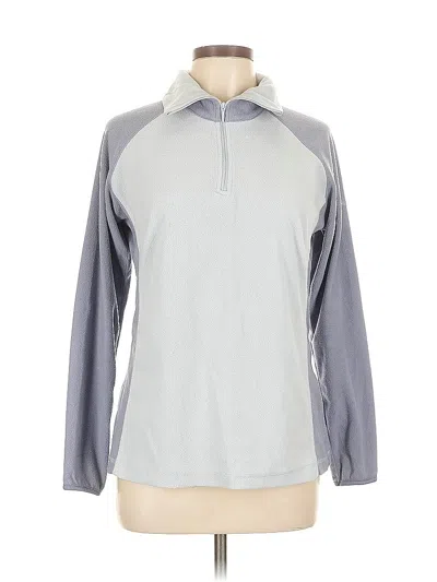 Pre-owned Columbia Sweatshirt In Silver