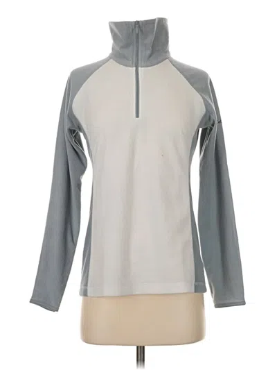 Pre-owned Columbia Sweatshirt In Silver