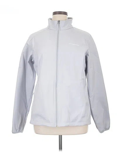 Pre-owned Columbia Sweatshirt In Silver