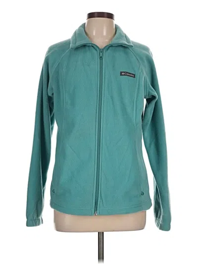 Pre-owned Columbia Sweatshirt In Teal