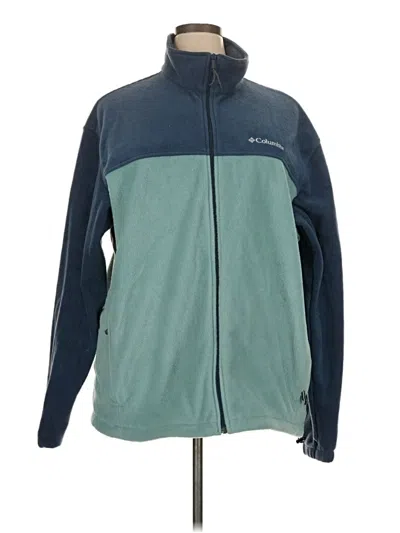 Pre-owned Columbia Sweatshirt In Teal