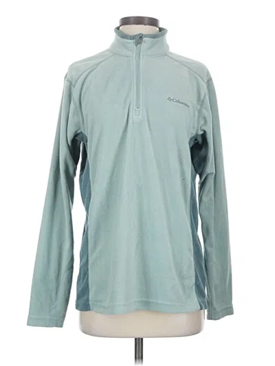Pre-owned Columbia Sweatshirt In Teal
